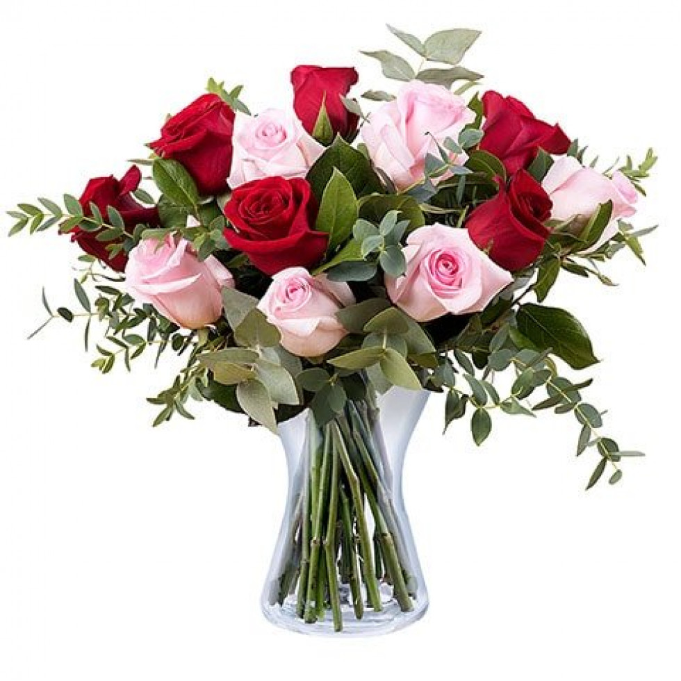 Bouquet de fleurs roses Royal Bouquet- Fleuriste la Diva à Laval