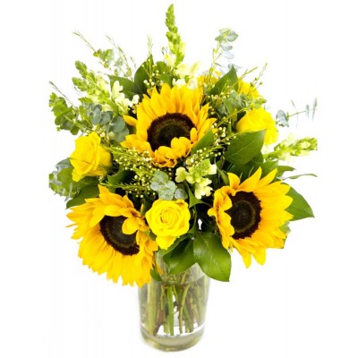 Bouquet de fleurs Yellow Mellow