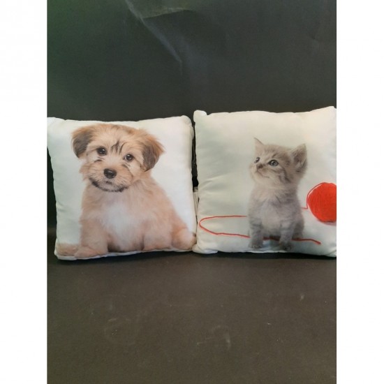 Coussin Chat chien