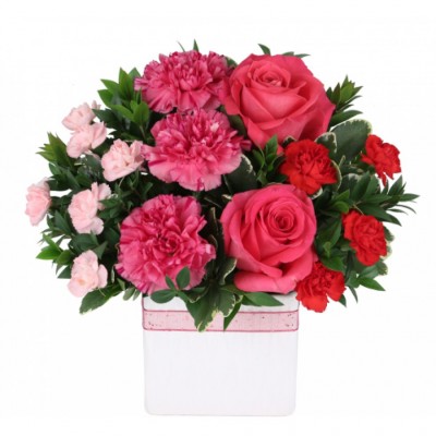 Bouquet of flowers Raspberry Rush