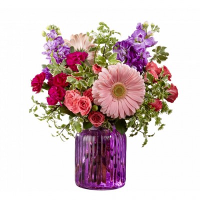 Bouquet de fleurs Purple Prose