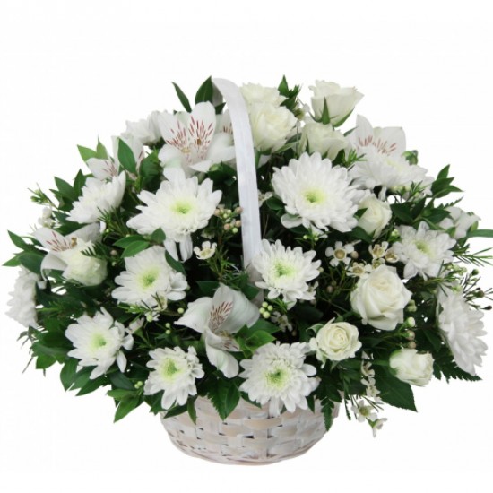 Funeral Basket Loved and Cherished