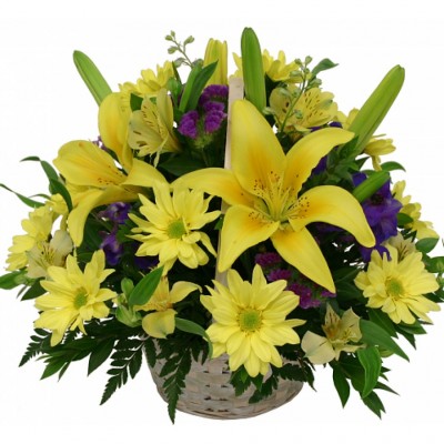 Funeral Basket Sympathy Wishes