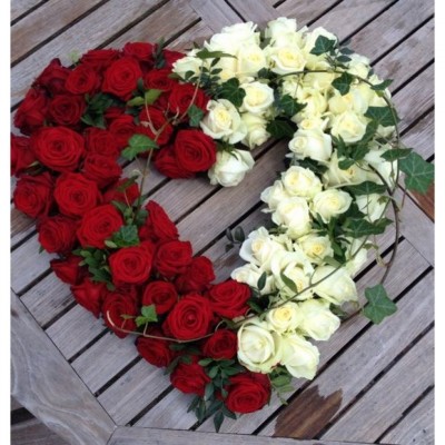 Funeral Wreath Love at Heart